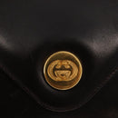 GUCCI Shoulder Bag Leather Brown Gold 001 406 0622 Auth ep12806-17