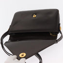GUCCI Shoulder Bag Leather Brown Gold 001 406 0622 Auth ep12806-18