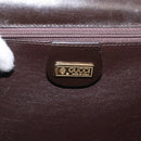 GUCCI Shoulder Bag Leather Brown Gold 001 406 0622 Auth ep12806-19