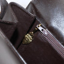 GUCCI Shoulder Bag Leather Brown Gold 001 406 0622 Auth ep12806-22