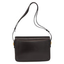 GUCCI Shoulder Bag Leather Brown Gold 001 406 0622 Auth ep12806-2