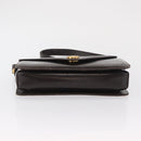 GUCCI Shoulder Bag Leather Brown Gold 001 406 0622 Auth ep12806-5