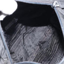 PRADA Hand Bag Nylon Black Silver Auth ep12808-10