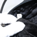 PRADA Hand Bag Nylon Black Silver Auth ep12808-11