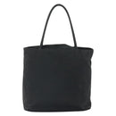 PRADA Hand Bag Nylon Black Silver Auth ep12808-2