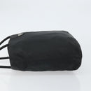PRADA Hand Bag Nylon Black Silver Auth ep12808-4