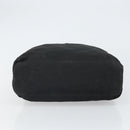 PRADA Hand Bag Nylon Black Silver Auth ep12808-5