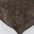 LOUIS VUITTON Monogram Sac Plat Hand Bag M51140 LV Auth ep12811-11