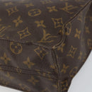 LOUIS VUITTON Monogram Sac Plat Hand Bag M51140 LV Auth ep12811-12