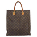 LOUIS VUITTON Monogram Sac Plat Hand Bag M51140 LV Auth ep12811-2