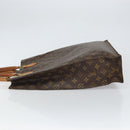 LOUIS VUITTON Monogram Sac Plat Hand Bag M51140 LV Auth ep12811-5