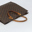 LOUIS VUITTON Monogram Sac Plat Hand Bag M51140 LV Auth ep12811-6