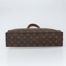 LOUIS VUITTON Monogram Sac Plat Hand Bag M51140 LV Auth ep12811-9