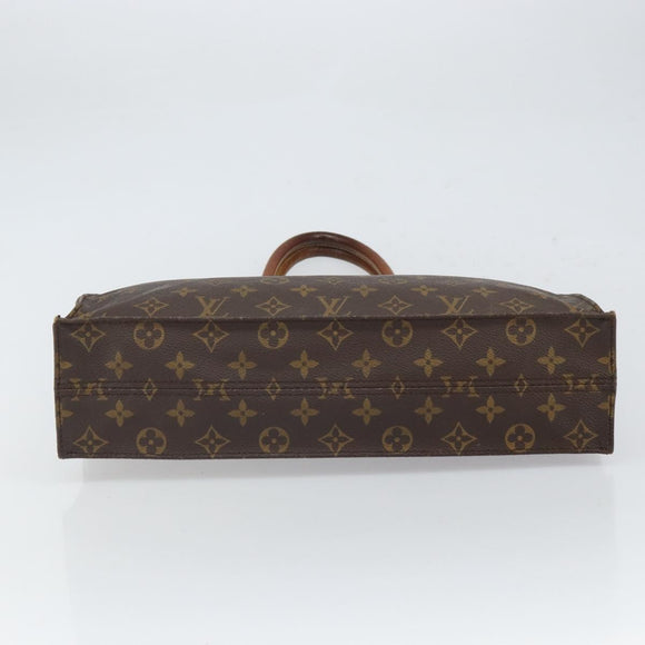 LOUIS VUITTON Monogram Sac Plat Hand Bag M51140 LV Auth ep12811