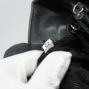 PRADA Hand Bag Nylon Green Silver Auth ep12812-26