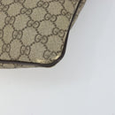 GUCCI GG Supreme Shoulder Bag PVC Beige Gold 201446 Auth ep12814-8