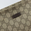 GUCCI GG Supreme Shoulder Bag PVC Beige Gold 201446 Auth ep12814-18