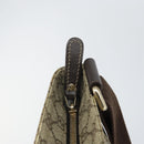 GUCCI GG Supreme Shoulder Bag PVC Beige Gold 201446 Auth ep12814-10