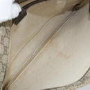 GUCCI GG Supreme Shoulder Bag PVC Beige Gold 201446 Auth ep12814-11