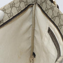 GUCCI GG Supreme Shoulder Bag PVC Beige Gold 201446 Auth ep12814-21