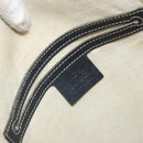 GUCCI GG Supreme Shoulder Bag PVC Navy Silver 223666 Auth ep12815-16