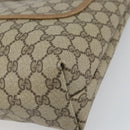 GUCCI GG Supreme Web Sherry Line Tote Bag PVC Beige 39 02 003 Auth ep12822-10