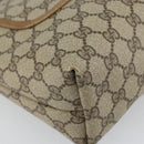 GUCCI GG Supreme Web Sherry Line Tote Bag PVC Beige 39 02 003 Auth ep12822-11