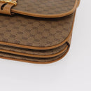 GUCCI Micro GG Supreme Shoulder Bag PVC Beige Gold 001 406 1780 Auth ep12826-11