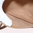GUCCI Micro GG Supreme Shoulder Bag PVC Beige Gold 001 406 1780 Auth ep12826-21