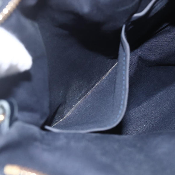 LOUIS VUITTON Monogram Idylle Elegy Shoulder Bag 2way Navy M56697 Auth ep12827