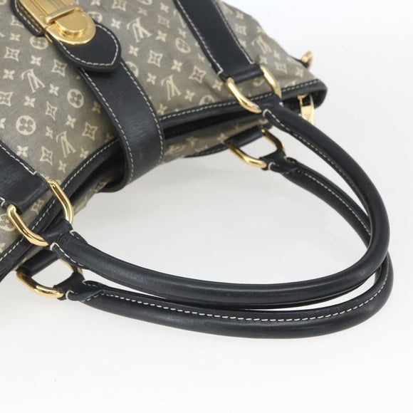 LOUIS VUITTON Monogram Idylle Elegy Shoulder Bag 2way Navy M56697 Auth ep12827