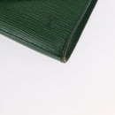 LOUIS VUITTON Epi Art Deco Clutch Bag Green M52634 LV Auth ep12828-9