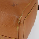 LOUIS VUITTON Epi Keepall 50 Boston Bag Brown M42968 LV Auth ep12829-8
