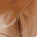 LOUIS VUITTON Epi Keepall 50 Boston Bag Brown M42968 LV Auth ep12829-16