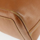 LOUIS VUITTON Epi Keepall 50 Boston Bag Brown M42968 LV Auth ep12829-17