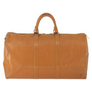 LOUIS VUITTON Epi Keepall 50 Boston Bag Brown M42968 LV Auth ep12829-13