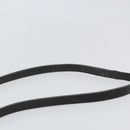 LOEWE Shoulder Bag Leather Black Gold Auth ep12832-8