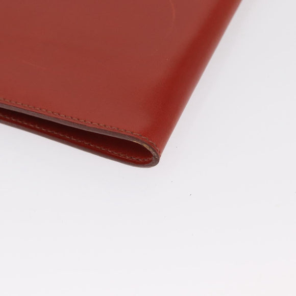 HERMES Umhängetasche Leder Rot Original ep12834