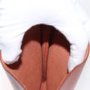 HERMES Shoulder Bag Leather Red Auth ep12834-17