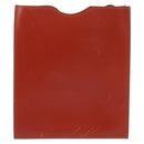 HERMES Shoulder Bag Leather Red Auth ep12834-2