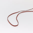 HERMES Shoulder Bag Leather Red Auth ep12834-7