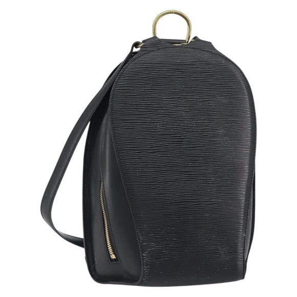 LOUIS VUITTON Epi Mabillon Backpack Black M52232 LV Auth ep12835
