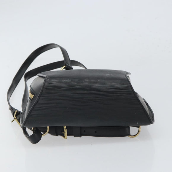 LOUIS VUITTON Epi Mabillon Backpack Black M52232 LV Auth ep12835