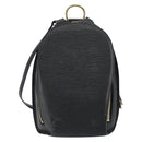 LOUIS VUITTON Epi Mabillon Backpack Black M52232 LV Auth ep12835-13