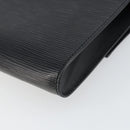 LOUIS VUITTON Epi Pochette Arche Shoulder Bag Black Noir M52572 LV Auth ep12836-15