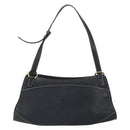 LOEWE Hand Bag Leather Black Gold Auth ep12841-13