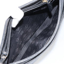 LOEWE Hand Bag Leather Black Gold Auth ep12841-24