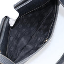 LOEWE Hand Bag Leather Black Gold Auth ep12841-25