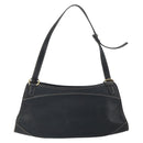 LOEWE Hand Bag Leather Black Gold Auth ep12841-2