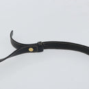 LOEWE Hand Bag Leather Black Gold Auth ep12841-8